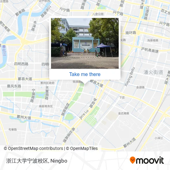 浙江大学宁波校区 map