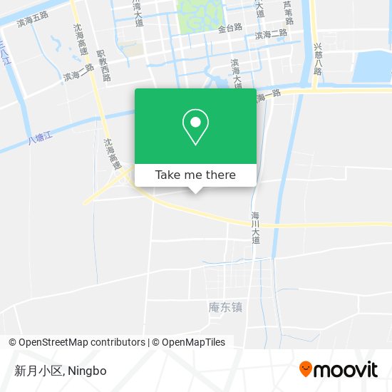 新月小区 map
