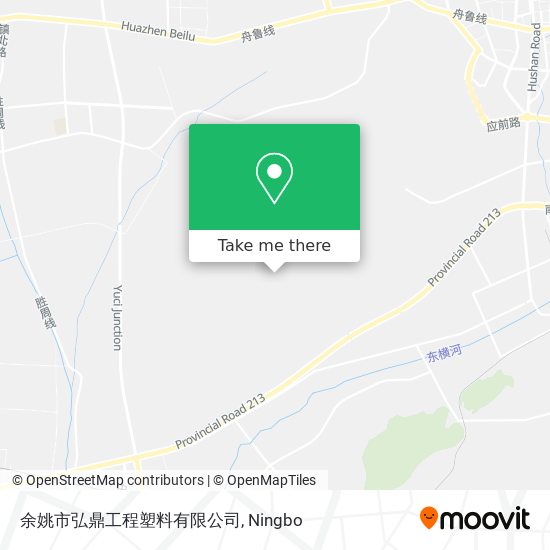 余姚市弘鼎工程塑料有限公司 map