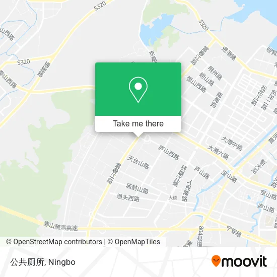 公共厕所 map