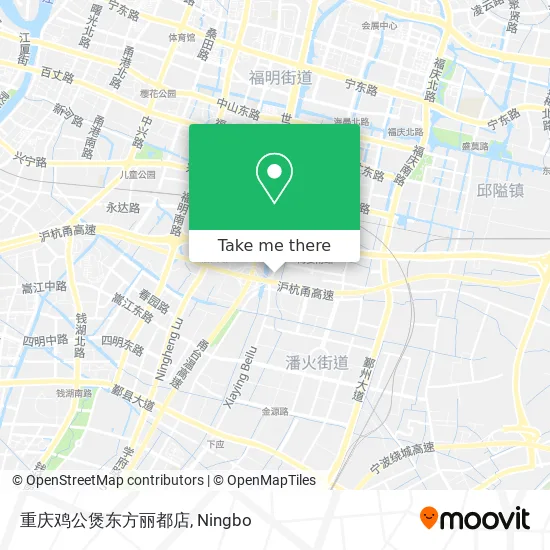 重庆鸡公煲东方丽都店 map