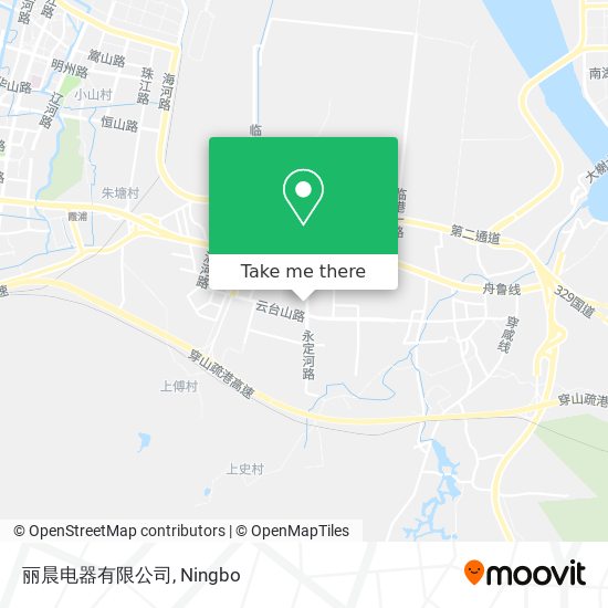 丽晨电器有限公司 map