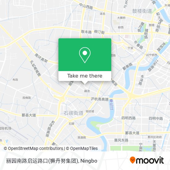 丽园南路启运路口(狮丹努集团) map