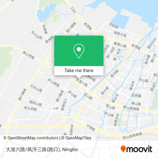 大港六路/凤洋三路(路口) map