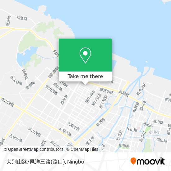 大别山路/凤洋三路(路口) map