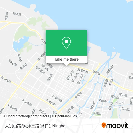 大别山路/凤洋三路(路口) map