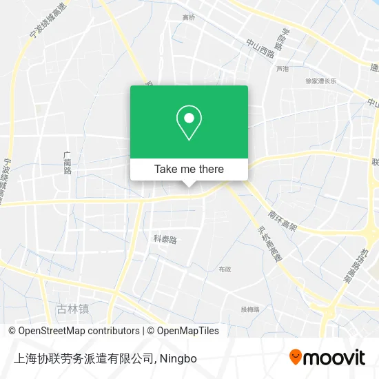 上海协联劳务派遣有限公司 map