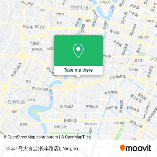 长丰1号大食堂(长丰路店) map