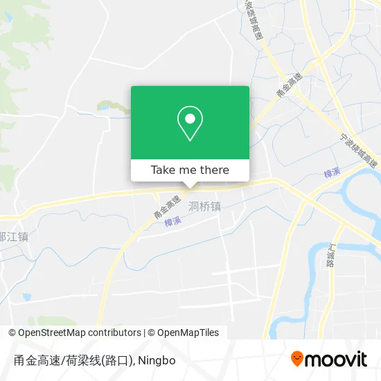 甬金高速/荷梁线(路口) map