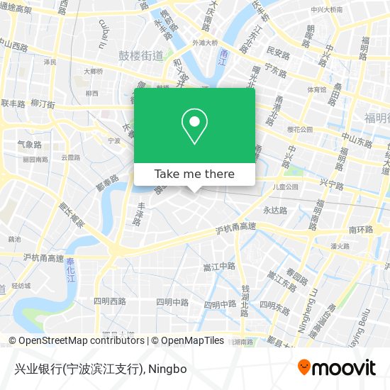 兴业银行(宁波滨江支行) map