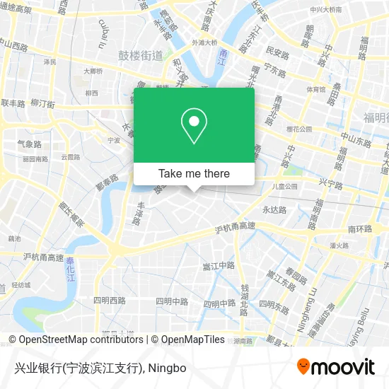 兴业银行(宁波滨江支行) map