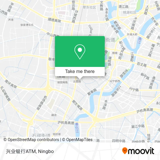 兴业银行ATM map