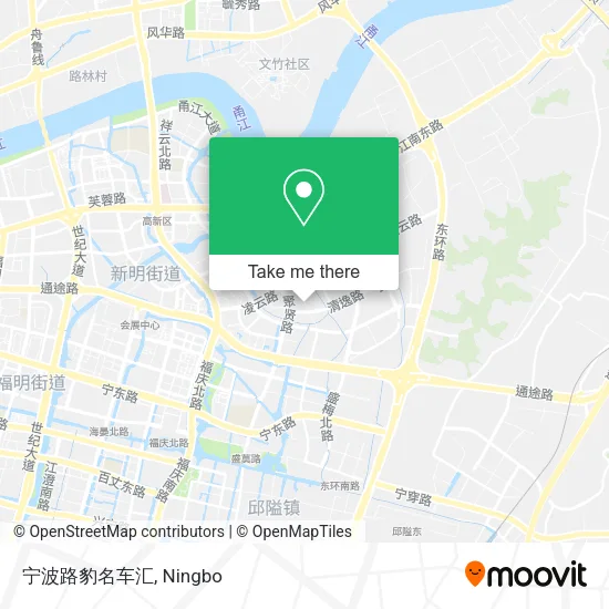 宁波路豹名车汇 map