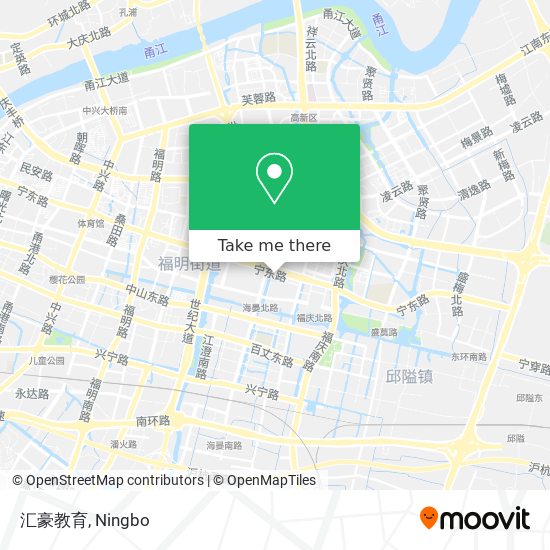 汇豪教育 map