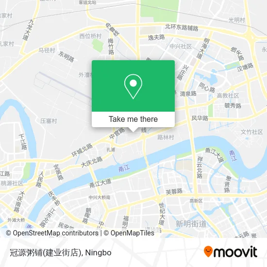 冠源粥铺(建业街店) map
