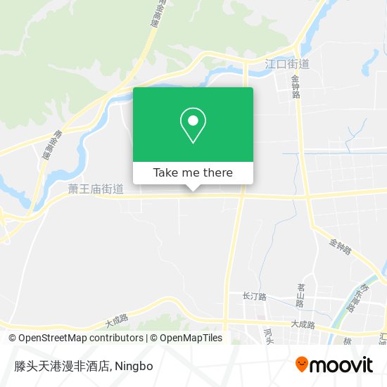 滕头天港漫非酒店 map