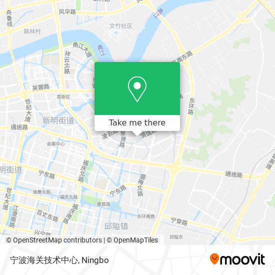 宁波海关技术中心 map