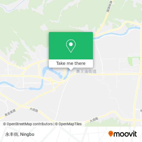 永丰街 map