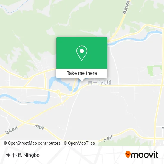 永丰街 map