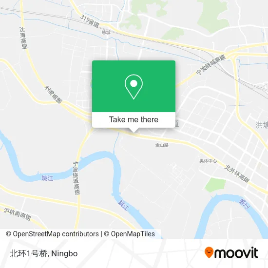 北环1号桥 map