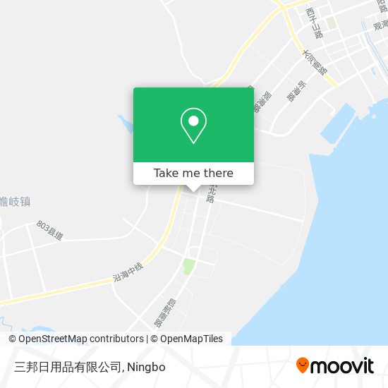 三邦日用品有限公司 map