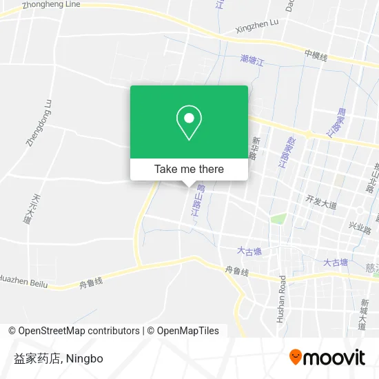 益家药店 map