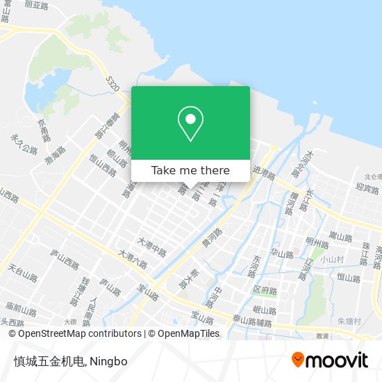 慎城五金机电 map