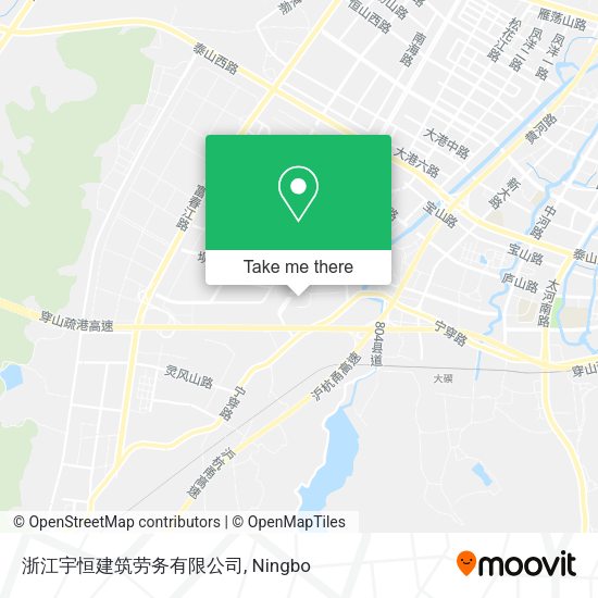 浙江宇恒建筑劳务有限公司 map