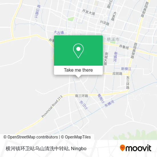 横河镇环卫站乌山清洗中转站 map