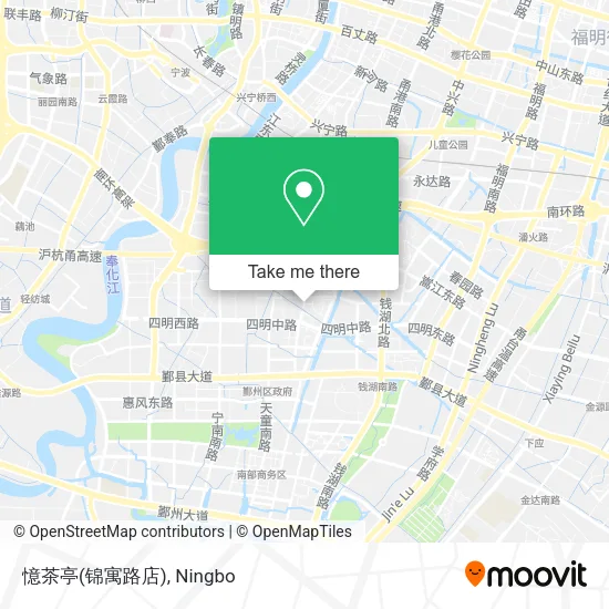憶茶亭(锦寓路店) map