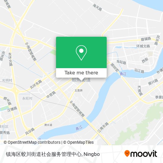 镇海区蛟川街道社会服务管理中心 map