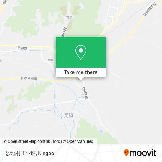 沙堰村工业区 map