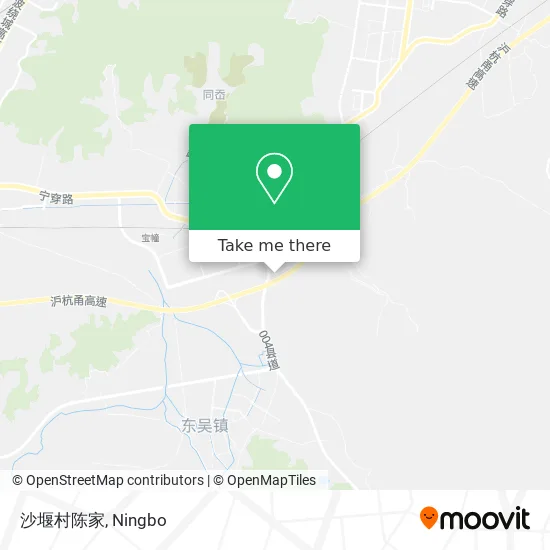 沙堰村陈家 map