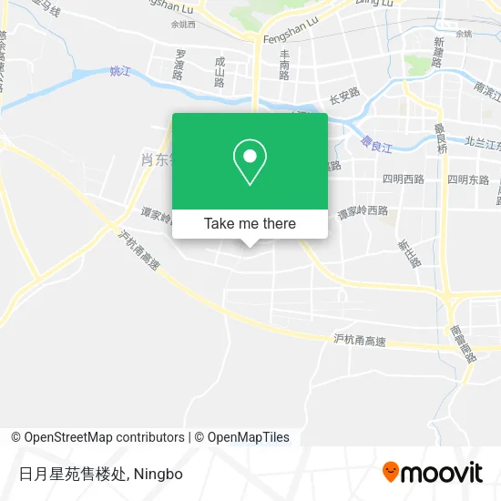 日月星苑售楼处 map