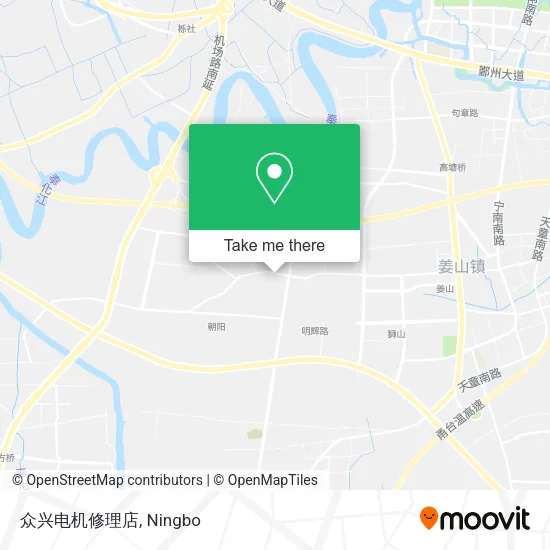 众兴电机修理店 map