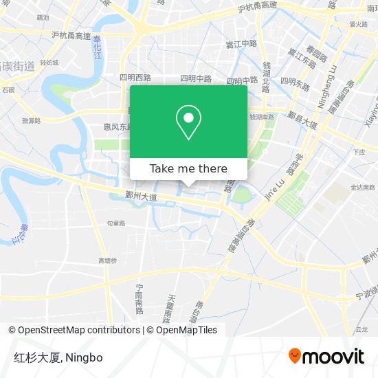 红杉大厦 map