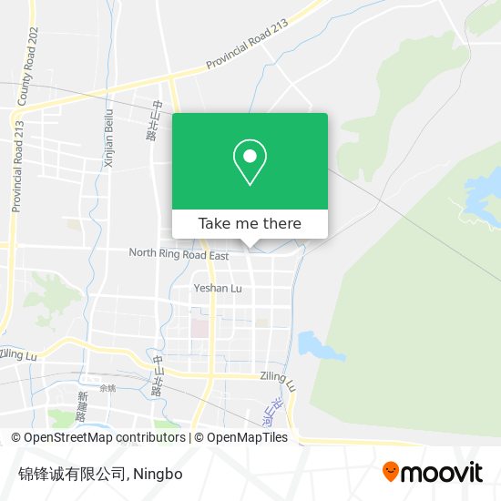 锦锋诚有限公司 map