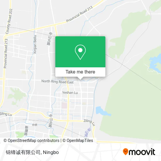 锦锋诚有限公司 map
