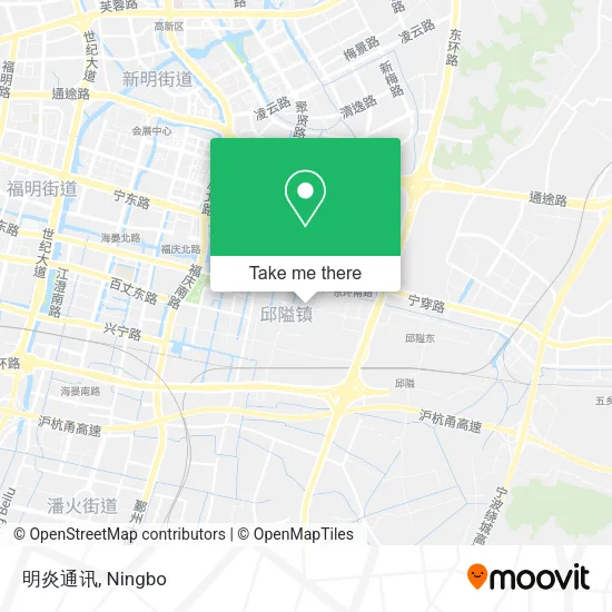 明炎通讯 map
