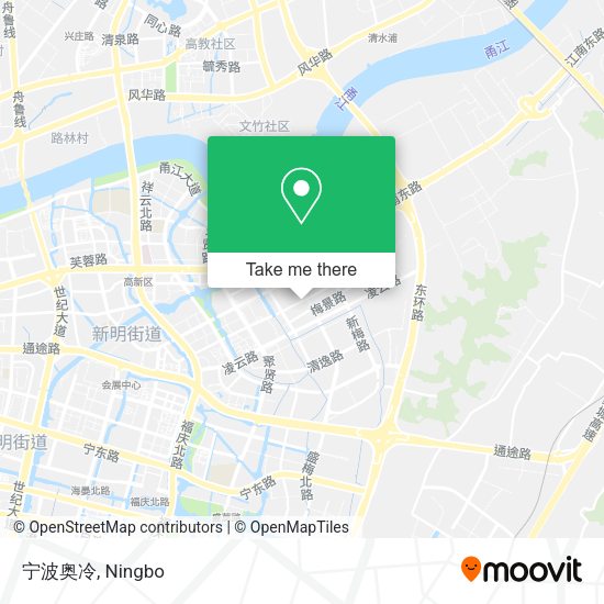 宁波奥冷 map