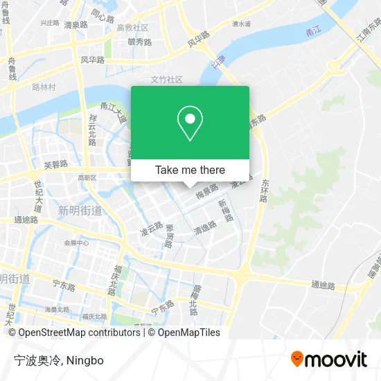 宁波奥冷 map