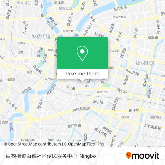 白鹤街道白鹤社区便民服务中心 map