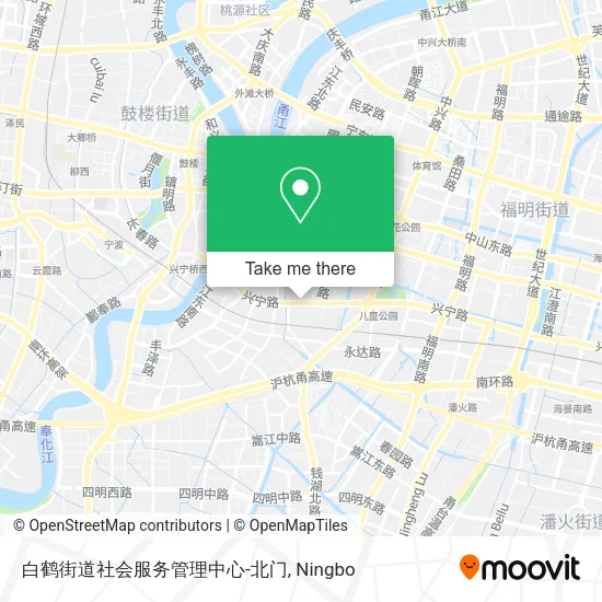 白鹤街道社会服务管理中心-北门 map
