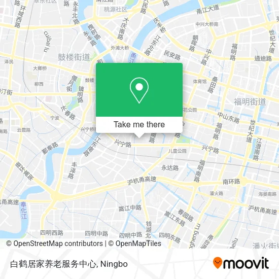 白鹤居家养老服务中心 map