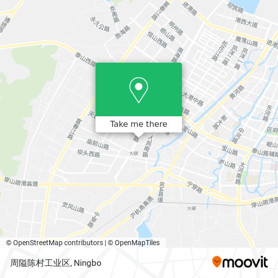 周隘陈村工业区 map