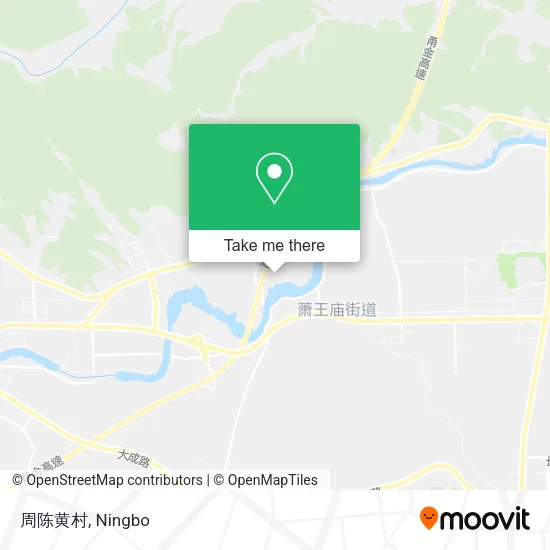 周陈黄村 map