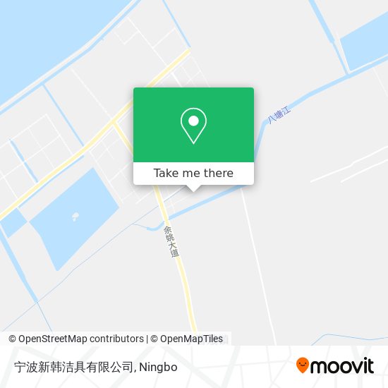 宁波新韩洁具有限公司 map