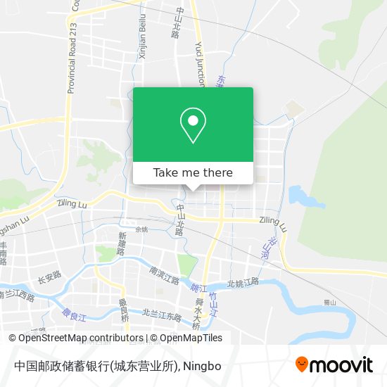 中国邮政储蓄银行(城东营业所) map