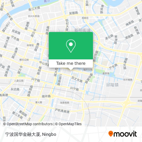 宁波国华金融大厦 map