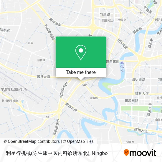 利星行机械(陈生康中医内科诊所东北) map